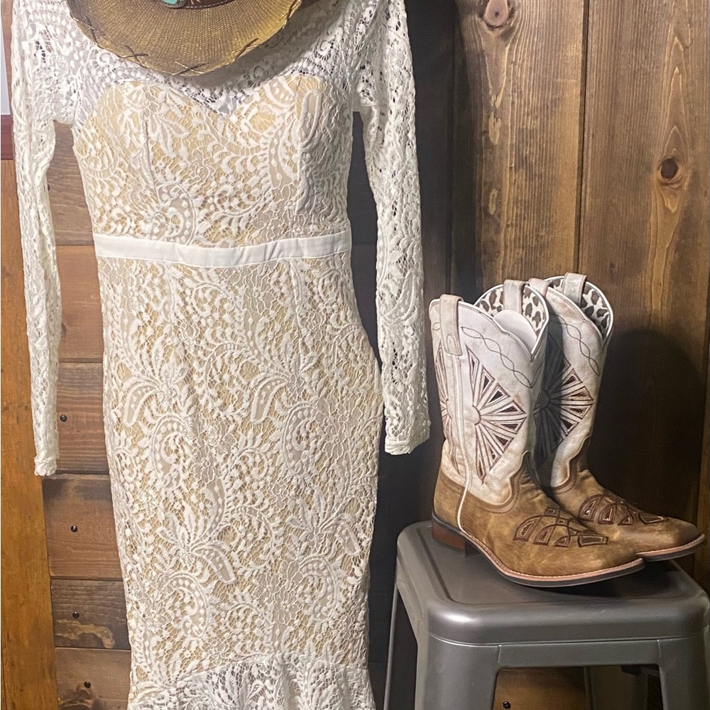 GORGEOUS Laredo Leather Square toe Cowboy Boots ! Size 9.5 Rare Color/Style ! - Picture 16 of 16